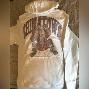 Chinatown Market Rhinestone SweatShirt. Slam dunk Bear.